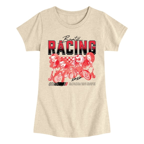Bratz! - Racing Jersey - Youth Girls Fitted Short Sleeve T-Shirt