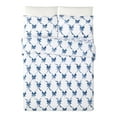 thumbnail image 2 of Modern Heirloom Abigail Bow Blue 3-Piece Quilt Set, Full/Queen, All Ages, 2 of 7