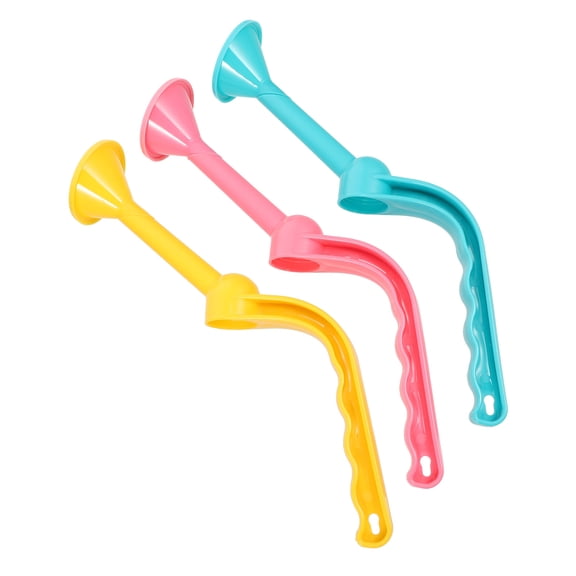 MERRYHAPY 3Pcs Durable Plastic Watering Sprinkler Bottle with Long Spout for Succulent Care