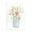 Floral Masonjar Bouquet, variant on Stupell Industries Shabby Chic Pink Rose Blooms Country Vase Patterned Script Black Floating Frame Canvas Art, 17 x 21, by Lettered and Lined