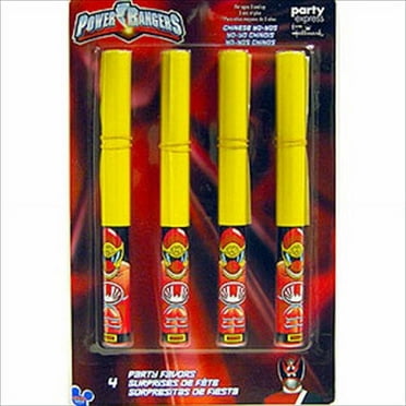 Power Rangers 'Red Ranger' Chinese Yo Yo's / Favors (4ct)