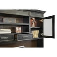 thumbnail image 2 of Hartford Wood Hutch With Wire Mesh Doors Storage Hutch Office Cabinet Black, 2 of 3