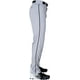 thumbnail image 5 of Pantalones de béisbol Rawlings para niños, medianos, grises y negros, ribeteados, 5 of 5
