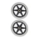 thumbnail image 4 of 2x Ruedas de repuesto para silla de ruedas, piezas de reparación, rodamientos sólidos silenciosos de 8 mm Gris 7 pulgadas, 4 of 9
