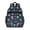 Alien UFO Deep, variant on Alien UFO Bright Blue Pattern Backpack for School, Cute School Bag with Adjustable Shoulder Straps and Padded Back, 15.25"x11.5"x5.25"