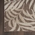 thumbnail image 3 of Nourison Garden Oasis 10' x 14' Mocha Tropical Rug, 3 of 11
