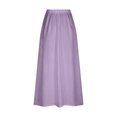 thumbnail image 5 of Taylonsss Clearance Women's Printed Elastic Waistband Pleated Pocket Skirt With Mid Calf Skirt, 5 of 5