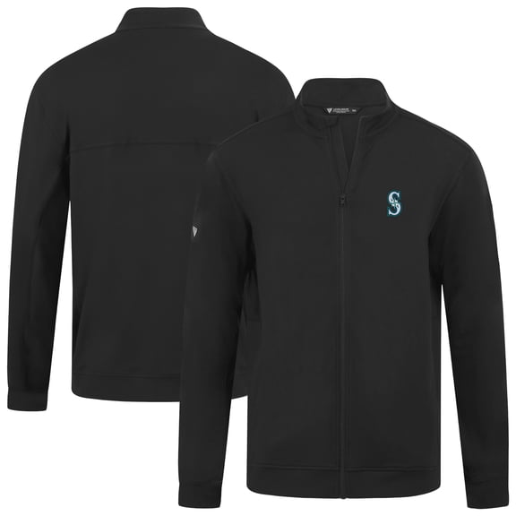 Women's Levelwear Black Seattle Mariners Alec Insignia 2.0 Full-Zip Jacket