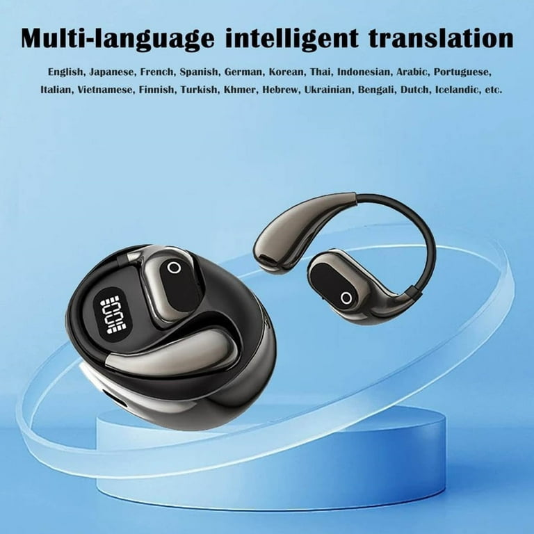 LmnLft AI Translation Earbuds Real Time, XG99 Multi-Language Smart