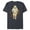 Navy Heather, variant on Marvel Studios Loki Season 2 TVA Suit Disney+ MCU Series - Short Sleeve Blended T-Shirt for Adults - Customized-Black