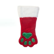 Outward Hound Kyjen PP01766 Christmas Paw Stocking, Large, Red
