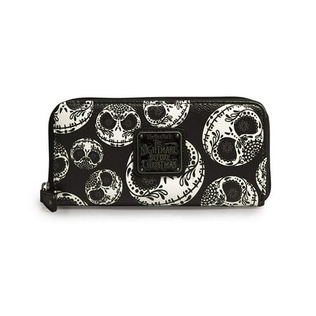 Loungefly x Nightmare Before Christmas Jack Sugar Skull AOP Wallet