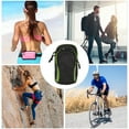 thumbnail image 4 of Unique Bargains 1 Pc Classic Phone Holder Arm Bands with Zipper for Hiking Gym Green Neoprene, 4 of 4
