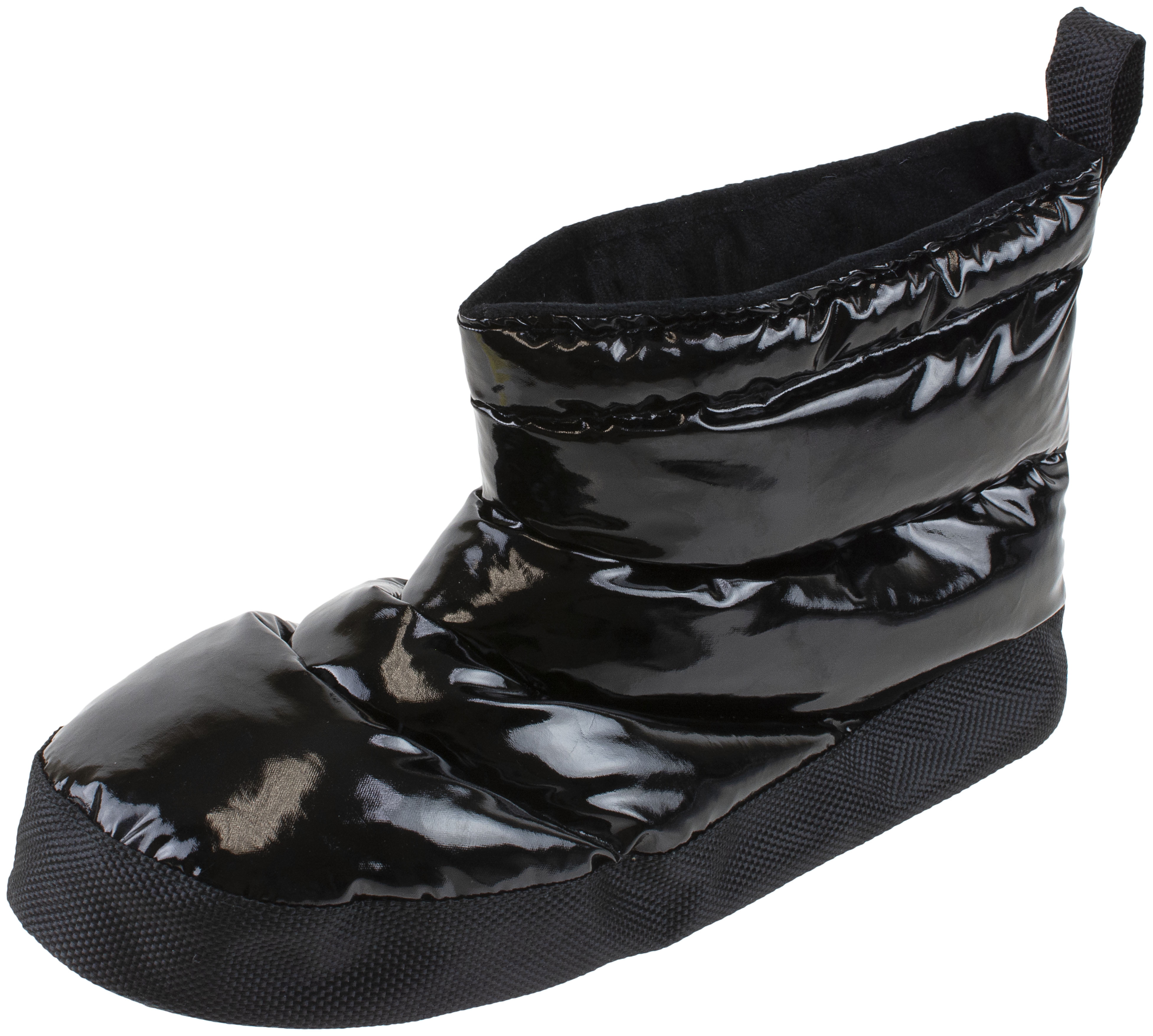 black boot slippers ladies