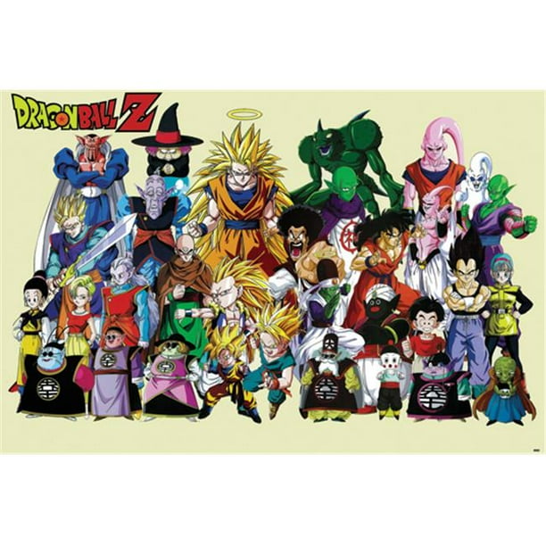 Hot Stuff Enterprise Z79 24x36 Na Dragonball Z Poster 44 24 X 36 Walmart Com Walmart Com