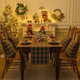 thumbnail image 6 of Christmas Checkered Tartan Table Runner - Green Buffalo Plaid Xmas Stain Resistant Washable Table Decoration for Dining/Parties/Holiday Decor, 13 x 36 Inch, 6 of 6