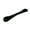 Black, variant on Folding Back Applicator Body Brush - Long-Handled Shower Massage Cleaning Tool Portable Lotion Applicator Soft Sponge Body Care Brush