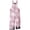 Ombre Magenta, variant on Classic Toddler Bib Snow Pants