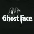 thumbnail image 3 of Scream Ghost Face T-Shirt Men's Logo Character Design Adult Short Sleeve Tee, 3 of 5