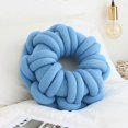 thumbnail image 4 of (Big red)Creative ringshaped knotted pillow Personalized ring donut pillow, 4 of 5