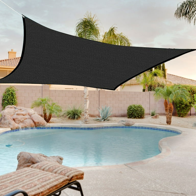 Garden 95% Shade Cloth, Resistant Sun Shade Net 6.5x6.5FT