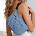 thumbnail image 4 of Bolso bandolera de lona para mujer, bolso de hombro, riñonera, bolso pequeño – Correa ajustable y desmontable, diseño ligero y compacto, ideal para el día a día, uso casual y viajes., 4 of 6