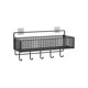 thumbnail image 1 of Metal Basket Wall Basket For Storage Sundries Basket Kitchen Seasoning Rack Shower Toiletries Basket Kitchen Accessories Sundries Basket, 1 of 5