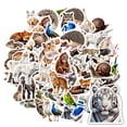 thumbnail image 6 of 35pcs Realistic Animal Kids Stickers  Lovely Children Stickers DIY Stickers for Laptops Suitcase, 6 of 9