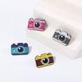 thumbnail image 2 of EOEMY Cartoon Outdoor Travel Brooch Camera Brooch 4 Camera Brooches Lapel Pi /-2, 2 of 8