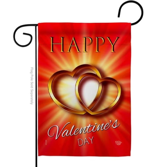 Ornament Collection 13 x 18.5 in. My Sweet Heart Garden Flag with Spring Valentines Double-Sided Decorative Vertical House Decoration Banner Yard Gift