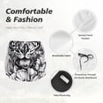 thumbnail image 6 of Haiem Tiger Butterfly Floral Art Women's 2 in 1 Running Shorts - Lightweight Athletic Workout Gym Yoga Breathable Sports Shorts Liner with Phone Pockets-Medium, 6 of 9