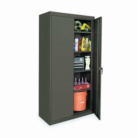 Manufacturer Varies Storage Cabinet,78"x36"x24",Gray,4Shlv 1UEY4