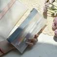 thumbnail image 6 of Zipper Clear Pencil Cases Fashion Durable Pencil Case Wonen Multipurpose Cosmetic Travel Carry Portable Bags for Stationery, School, Office Beige One Size, 6 of 7