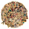 thumbnail image 1 of 50 pegatinas de garabato de personalidad de ni?a retro LingWen 1327534107760, 1 of 1