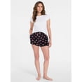 thumbnail image 3 of Valentine's Day Women's Sleep Shorts from Way to Celebrate, 2-Pack, Sizes XS-3X, 3 of 8