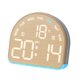 thumbnail image 4 of Reloj despertador con pantalla digital, reloj de escritorio digital con hora y temperatura para el hogar. Amarillo, 4 of 9