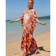 thumbnail image 3 of Edolynsa Beach Kaftan Coverups for Women Cover Up Wrap Dress Summer Holiday Tunic, 3 of 6