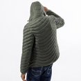thumbnail image 3 of Down Jacket Lightweight Padded Jacket Men's Warm Padded Jacket Removable Hood Padded Jacket, 3 of 3