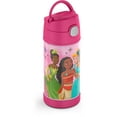 thumbnail image 4 of Thermos Stainless Steel Funtainer Water Bottle with Straw, Princess, 12 Fluid Ounces, 4 of 6