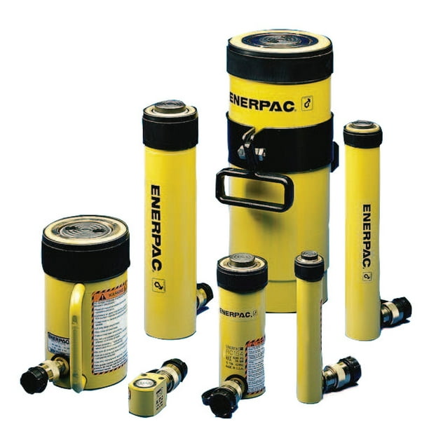 Enerpac RC Series Single Acting Cylinders, 25 tons, 6 1/4 in Stroke