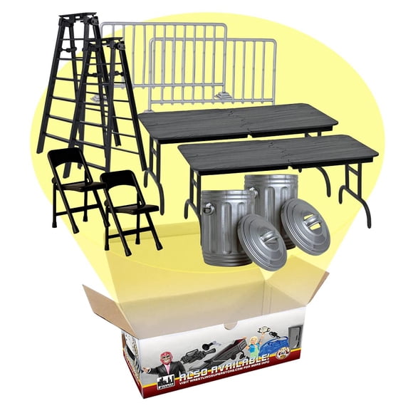 Wrestling Figure Accessory Set 2 For Wrestling Action Figures