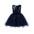 thumbnail image 2 of Ekidsbridal Wedding Pageant Sparkling Sequins Mesh Flower Girl Dress Ballroom Gown for Toddlers Birthday Party 124 6, 2 of 3
