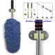 thumbnail image 4 of Soporte De Escoba Multifunción Montado En La Pared, Perforación De Tornillos Y Soporte De Escoba Para Fregona Autoadhesivo, Inoxidable Cepillado 304, Para Herramientas Para Colgar, 2 Piezas, 4 of 5