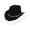 Black, variant on Stylish Western Fringed Cowboy Hat for Festive Celebrations and Country Themed Party Events Coffee,One Size