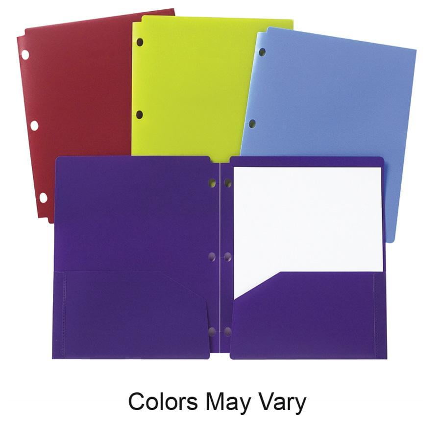Ashley B/W Dots Design Snap Poly Folders ash-90605 ash90605 