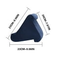 thumbnail image 5 of CASAFUN Pillow Stand for Tablet,Soft Tablet Stand Pillow Holder Dock with Pocket,Lazy Holder Reading Support Cushion for Home Bed Sofa,Multi-Angle Lap Pad for eReader Smartphones Book Magazines, 5 of 10