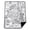 Coloring Blanket Pattern C, variant on Halloween Decorations Throw Blanket DIY Coloring Craft Kit with 24 Fabric Markers, Color Your Own Halloween Themed Fleece Art Blanket for Family Creative Activities and Party Favors 39.4×27.58in