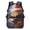 American Flag Eagle, variant on Aplkyhs School Backpack for Boys Girls Ages 6-18 Ergonomic Padded Adjustable Straps Large Capacity Multi Compartment Bookbag for Elementary Middle High School Capybara Watermelon