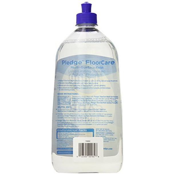 Pledge Floor Gloss Liquid Sealed Wood Protector Removes Dirt Polish To Help Keep Floors Shiny Original Scent 27 Fl Oz Pledge Floor Gloss Liquid Sealed Wood