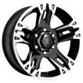 thumbnail image 2 of 17" Black With Diamond Cut Accents Maverick 234/235 Wheel by Ultra Wheel 234-7883B, 2 of 2